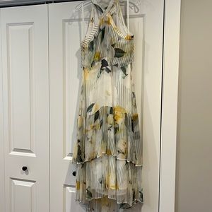 Anthropologie halter maxi dress, size 4. Worn once